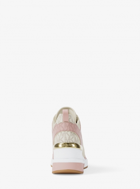 MICHAEL Michael Kors Georgie Signature Logo Trainer