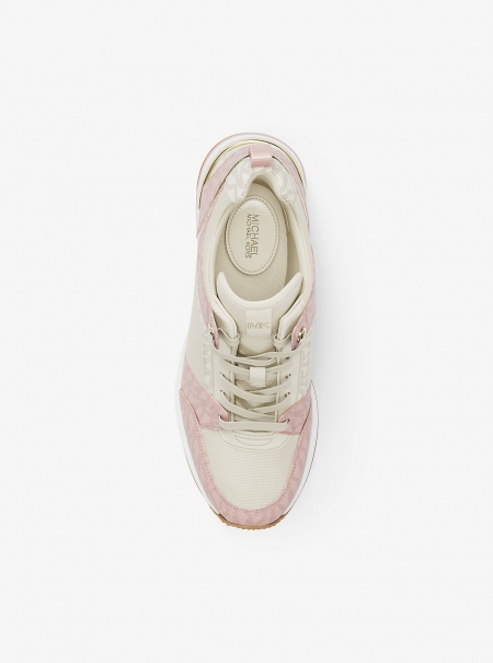 MICHAEL Michael Kors Georgie Signature Logo Trainer