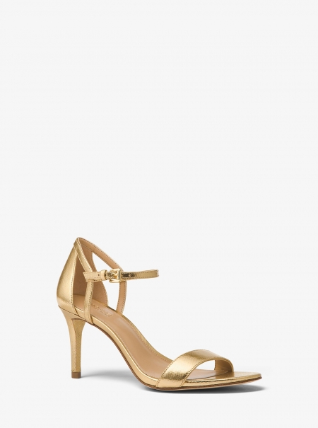 MICHAEL Michael Kors Simone Metallic Sandal