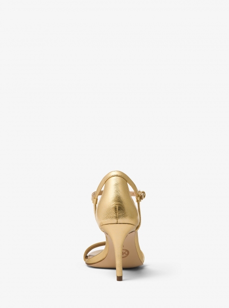 MICHAEL Michael Kors Simone Metallic Sandal