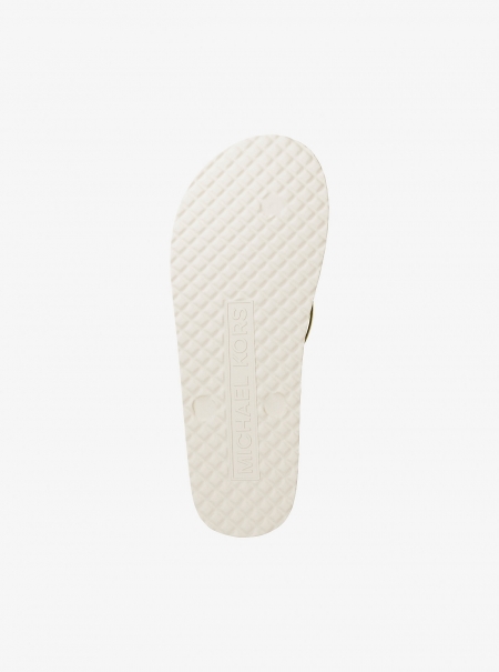 MICHAEL Michael Kors Signature Logo Flip Flops