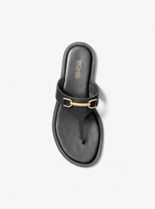 Michael Kors Carson Leather Sandal