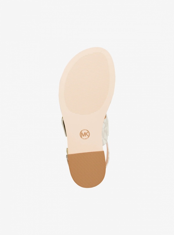 Carmen Signature Logo Thong Sandal