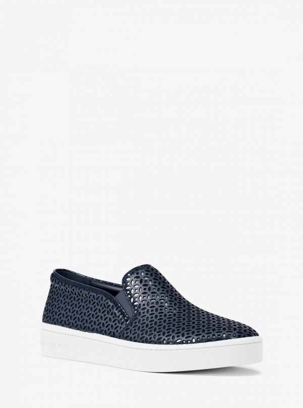 Keaton Perforated Slip On Sneaker