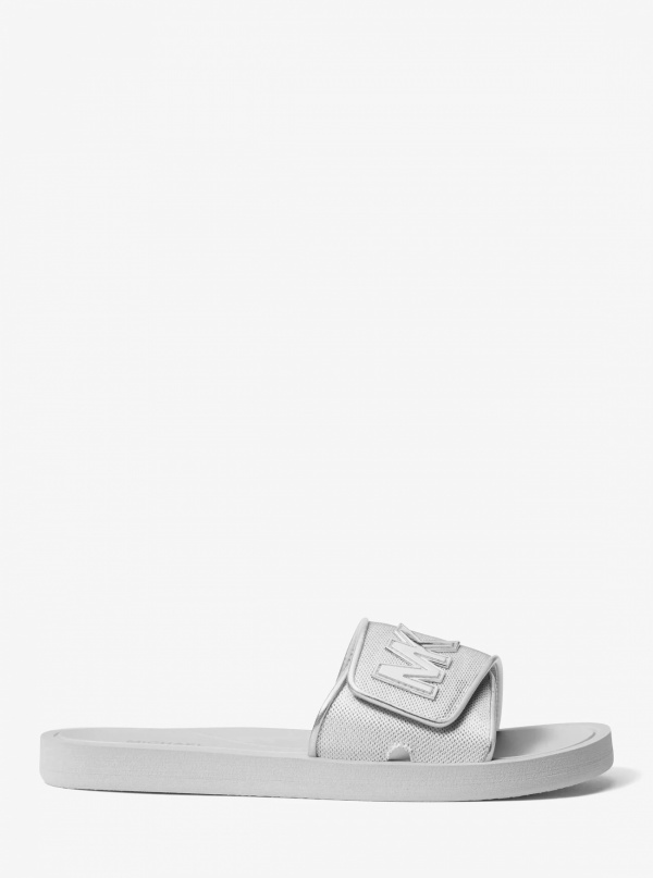 Palmer Metallic Mesh Slide Sandal