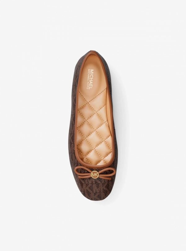Savannah Signature Logo Ballet Flat