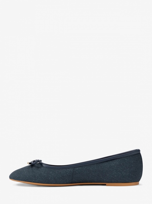 Savannah Denim Ballet Flat
