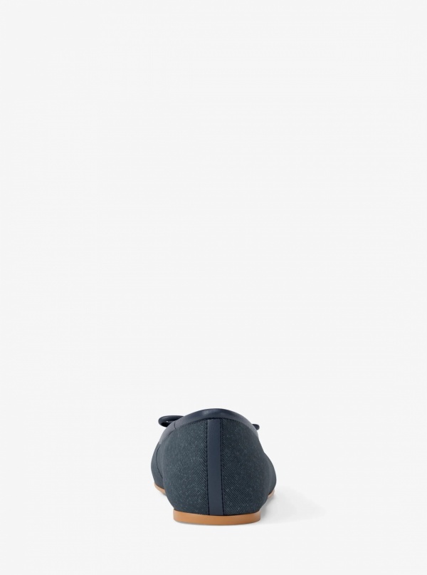 Savannah Denim Ballet Flat