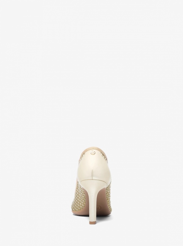 Willa Embellished Mesh Pump