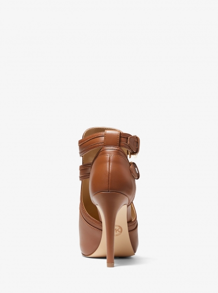 Michael Kors Blaze Open-Toe Ankle Boot