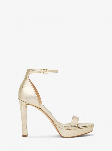 MICHAEL Michael Kors Margot Metallic Platform Sandal