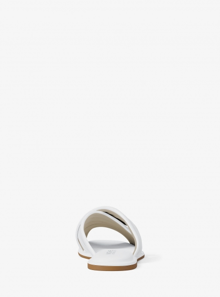 Michael Kors Portia Patent Slide Sandal