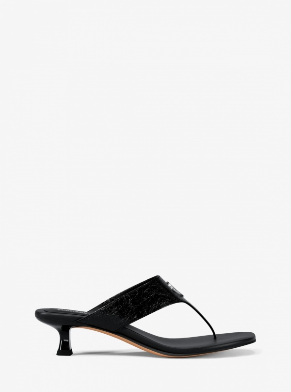 Anneka Patent Thong Sandal