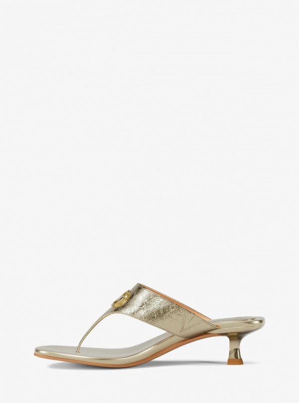 Anneka Metallic Thong Sandal