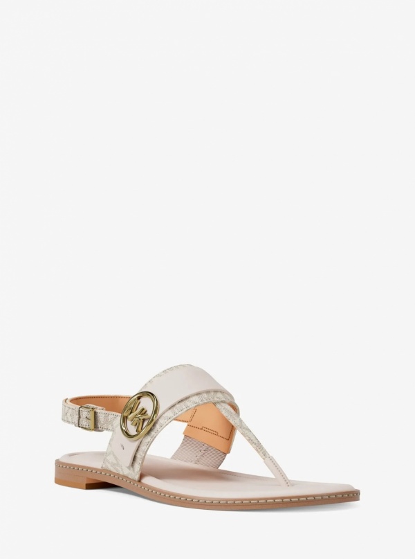 Carmen Signature Logo Sandal