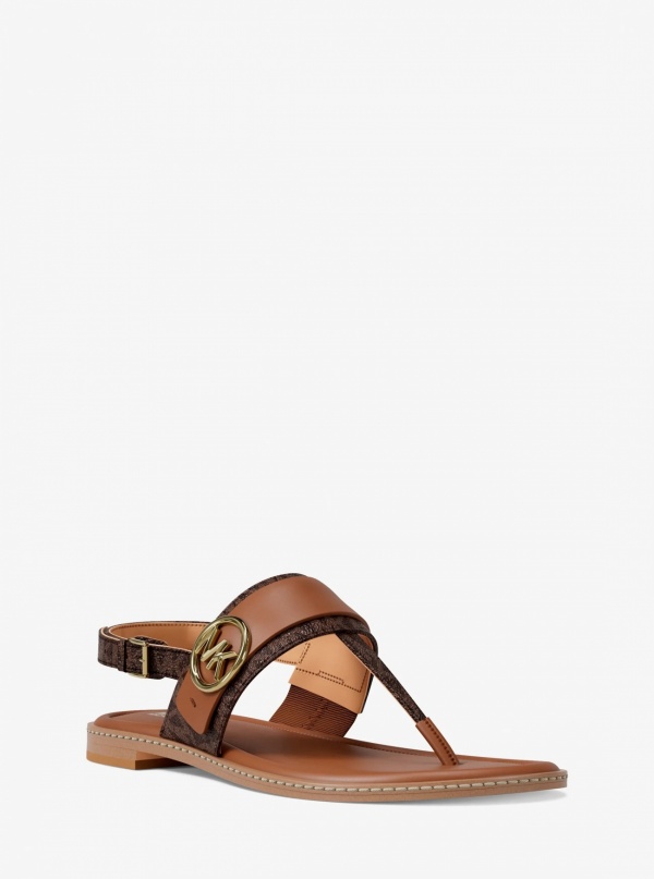 Carmen Signature Logo Sandal
