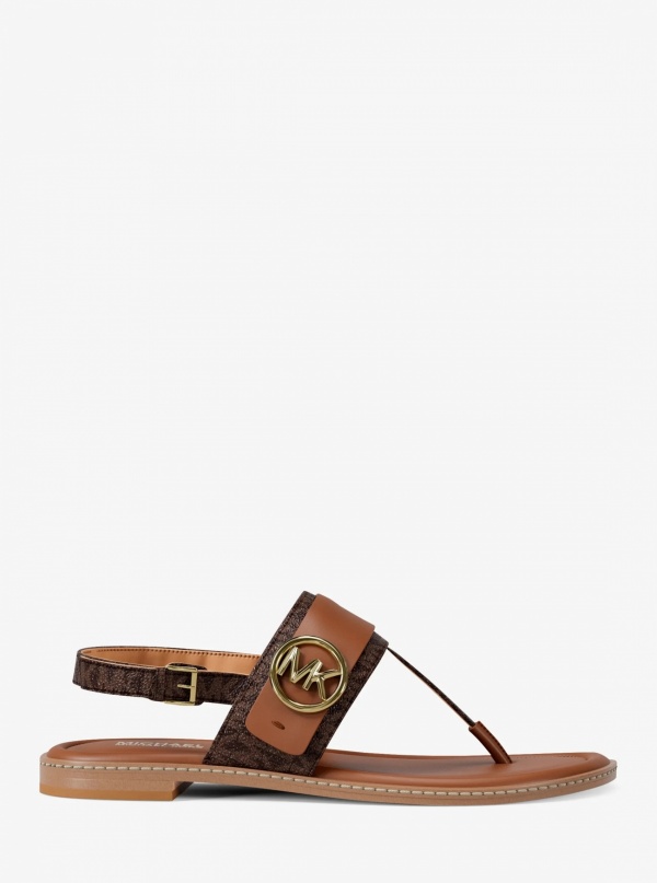 Carmen Signature Logo Sandal