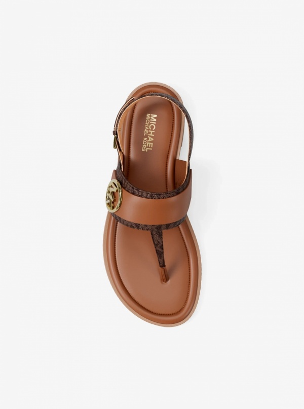Carmen Signature Logo Sandal