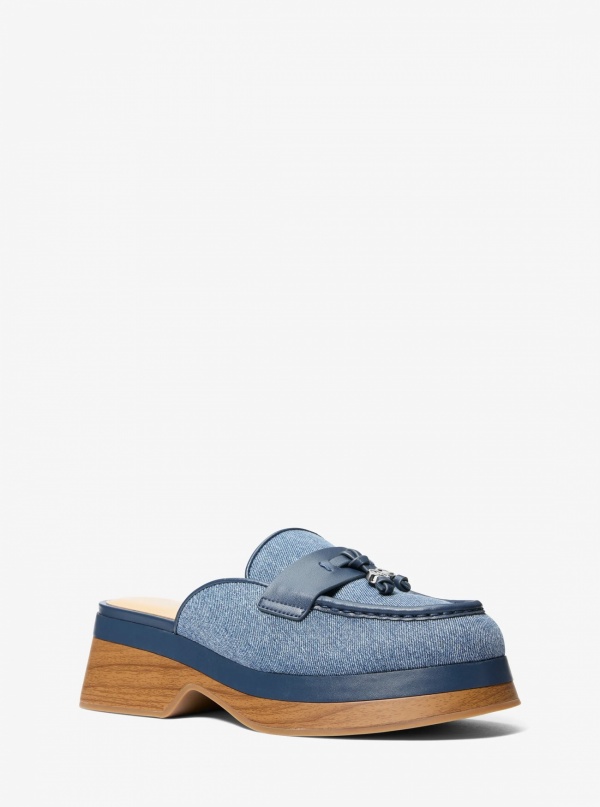 Zoe Denim Mule