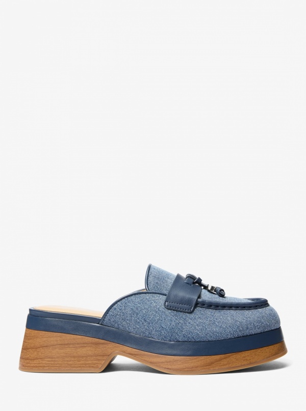 Zoe Denim Mule