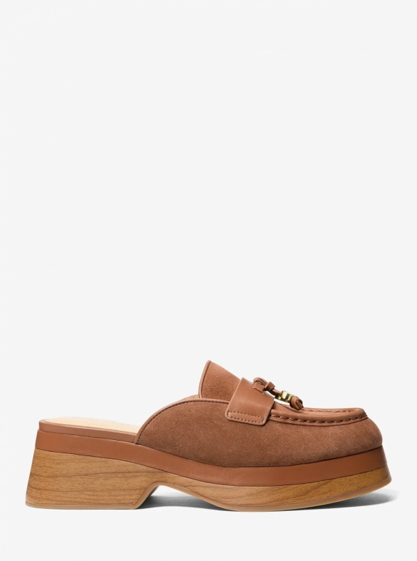 Zoe Suede Mule