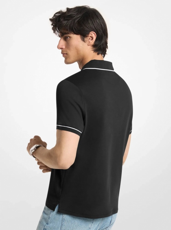 Michael Kors Mens Gramercy Cotton Polo Shirt