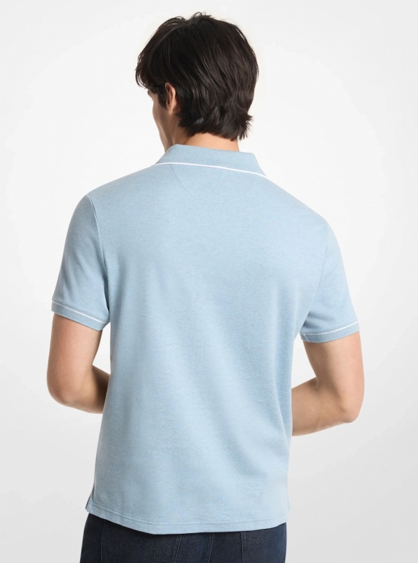 Michael Kors Mens Gramercy Cotton Polo Shirt