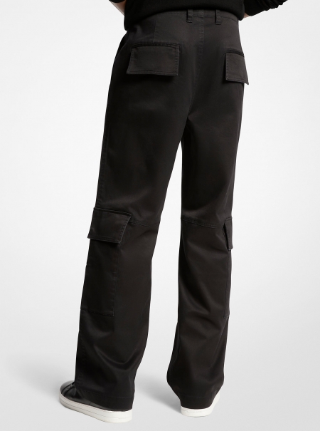 Michael Kors Mens Stretch Cotton Cargo Pants