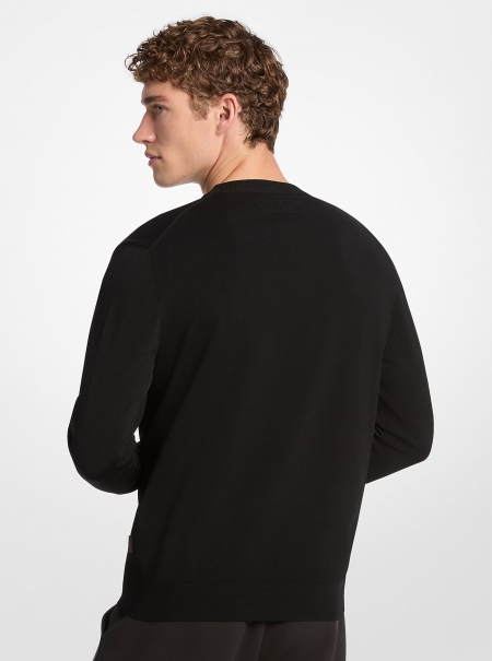 Michael Kors Mens Aspen Intarsia Sweater