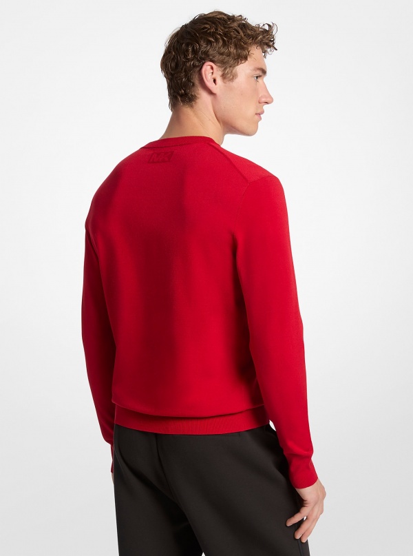 Michael Kors Mens Courchevel Intarsia Sweater
