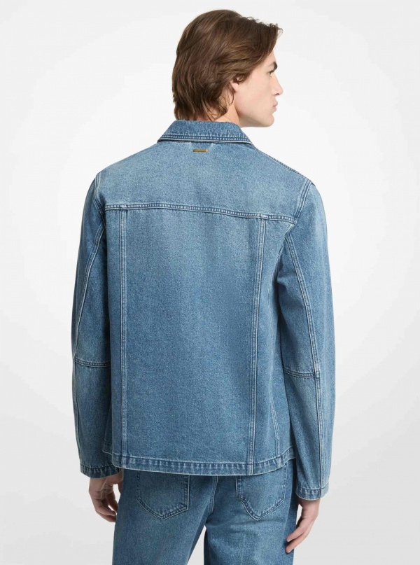 Michael Kors Mens Denim Chore Jacket