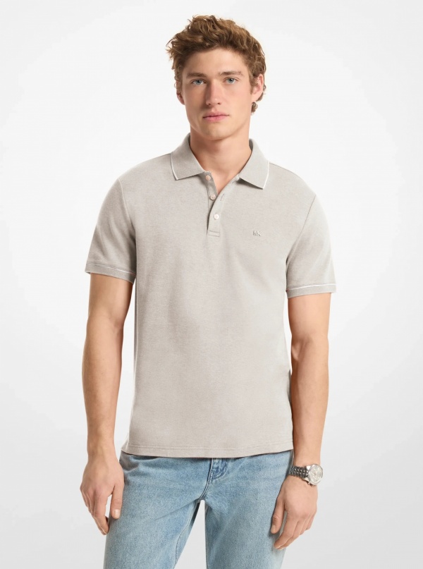 Michael Kors Mens Gramercy Cotton Polo Shirt