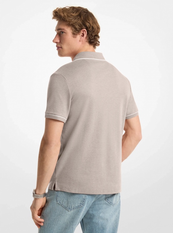 Michael Kors Mens Gramercy Cotton Polo Shirt