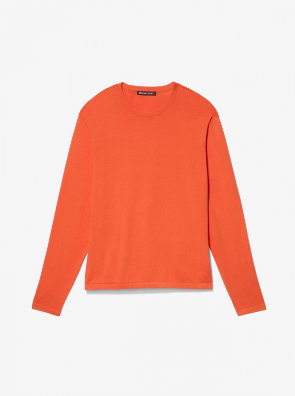 Michael Kors Mens Cotton Jersey Sweater