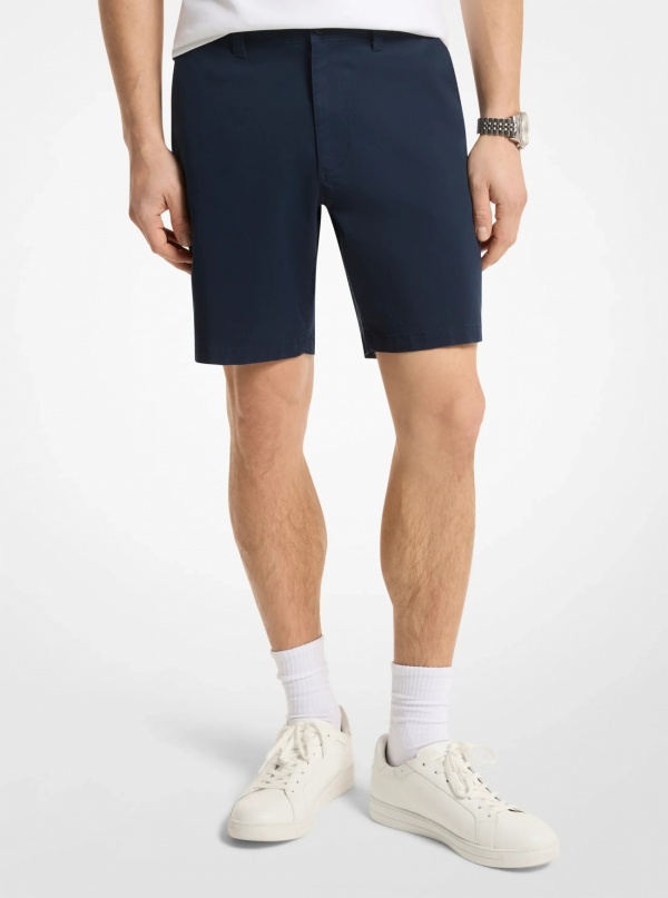 Michael Kors Mens Stretch Cotton Shorts