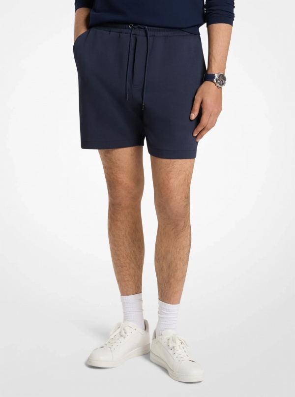 Michael Kors Mens Logo Pocket Cotton Blend Shorts