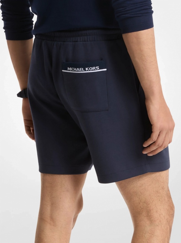 Michael Kors Mens Logo Pocket Cotton Blend Shorts