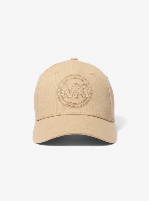 Michael Kors Mens Logo Charm Cotton Baseball Hat