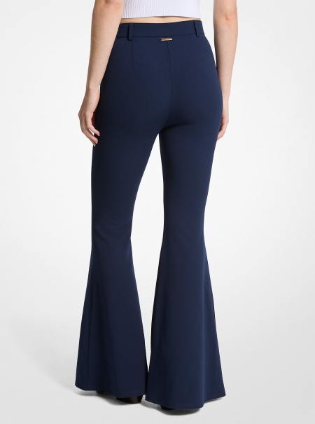 MICHAEL Michael Kors Stretch Crepe Flared Pant