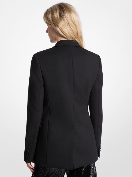 MICHAEL Michael Kors Twill Tuxedo Blazer