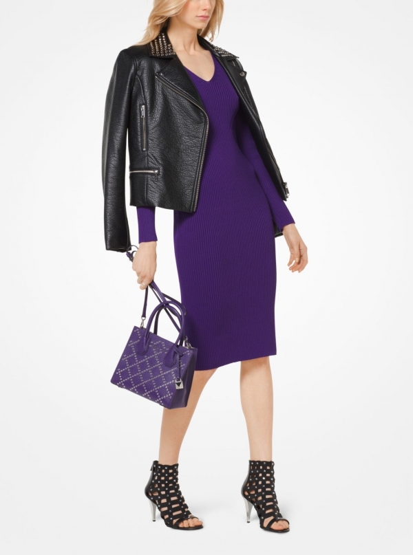 MICHAEL Michael Kors Ribbed Sweater Dress