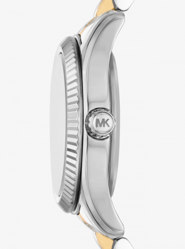 Michael Kors Petite Lexington Pavé Two-Tone Watch