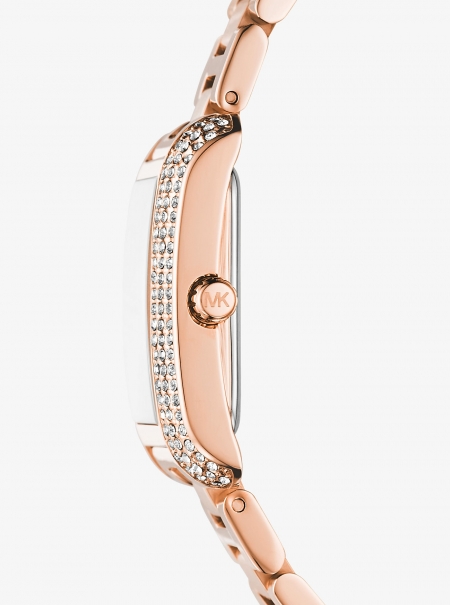 Michael Kors Petite Emery Rose Gold-Tone Watch and Jewelry Gift Set