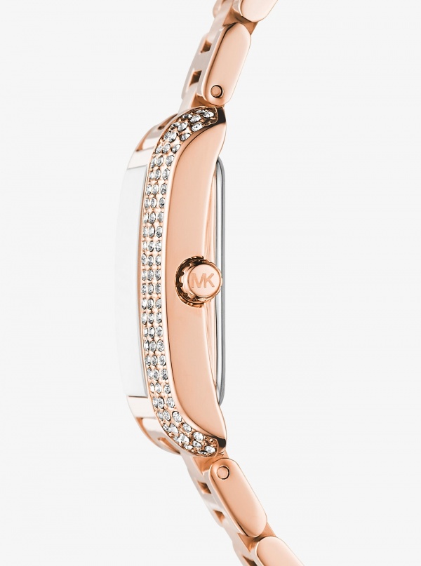 Michael Kors Petite Emery Rose Gold-Tone Watch and Jewelry Gift Set