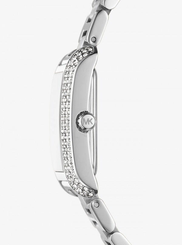 Michael Kors Petite Emery Silver-Tone Watch and Jewelry Gift Set