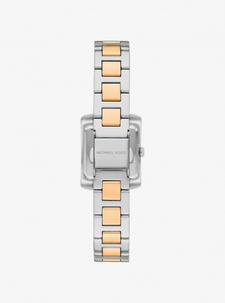 Michael Kors Petite Emery Pavé Two-Tone Watch