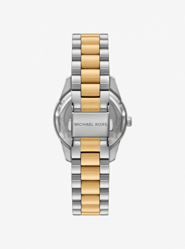 Michael Kors Mini Lexington Pavé Two-Tone Watch