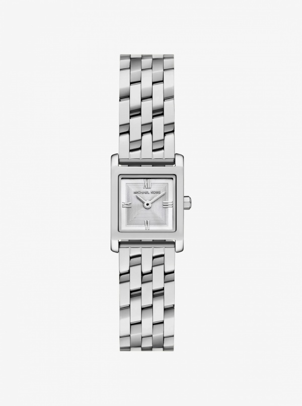 Michael Kors Micro Georgie Silver-Tone Watch