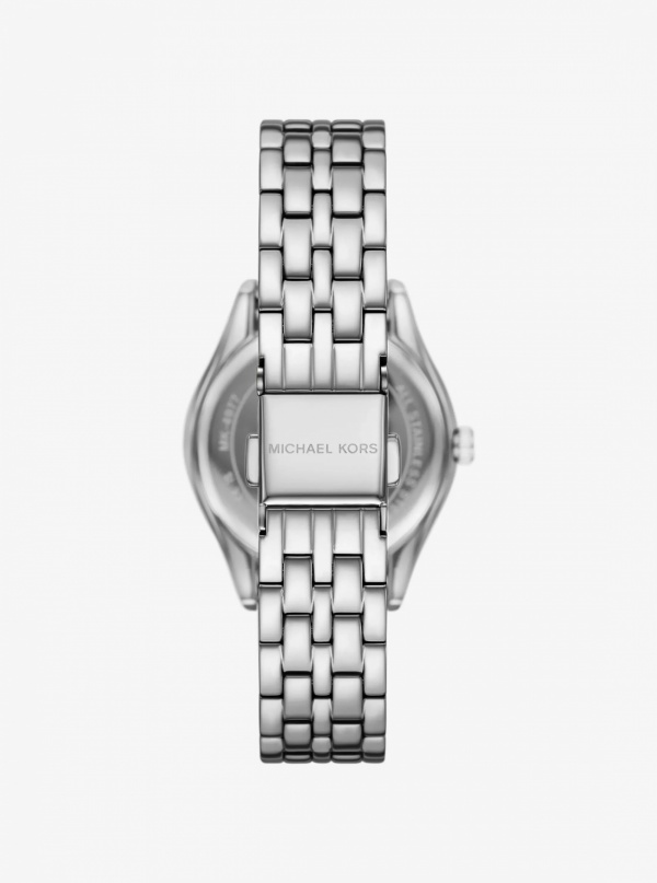 Michael Kors Mini Harlowe Pavé Gold-Tone Watch and Jewelry Set