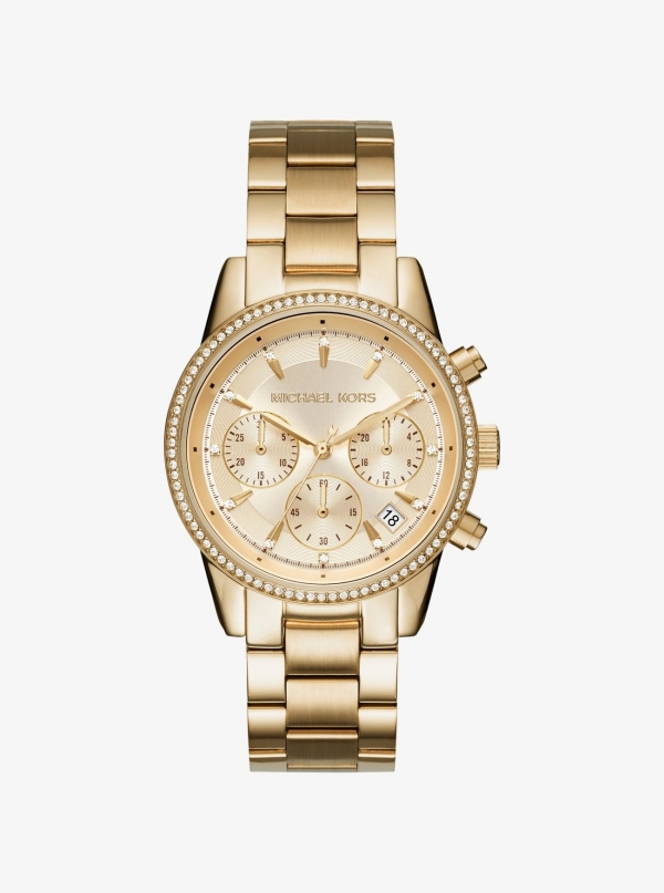 Michael Kors Ritz Gold-Tone Watch